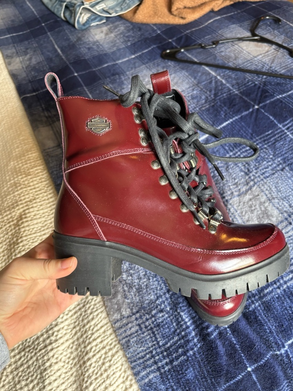 Harley Davidson Boots - Kenwood Red
